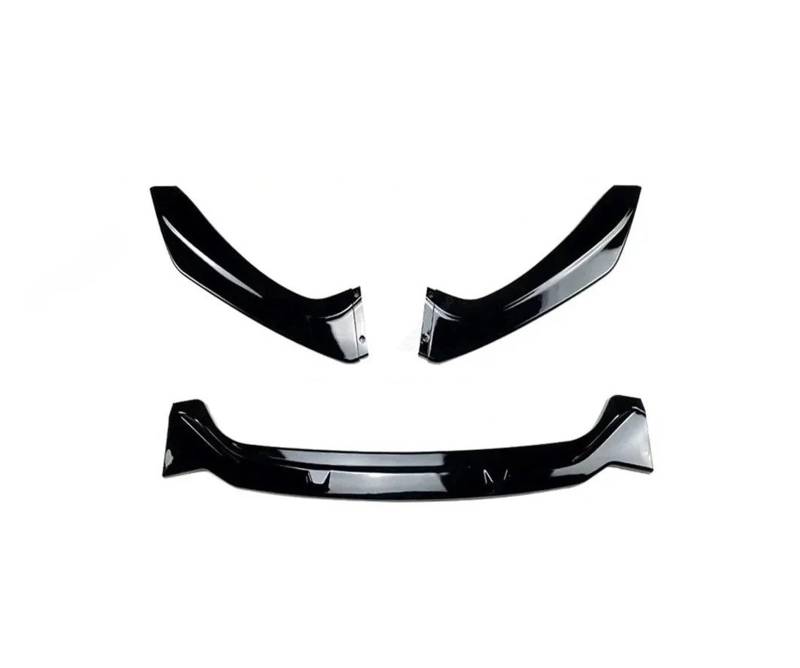 Front Spoiler Lippe Frontlippe Stoßstangenblatt Für 1er F20 F21 Pack 118i 120i M135i M140i Sport 2012 2013 2014 2015 2016 2017 2018 2019 Auto-Frontspoiler(Black 2015-2019) von HONGYISM