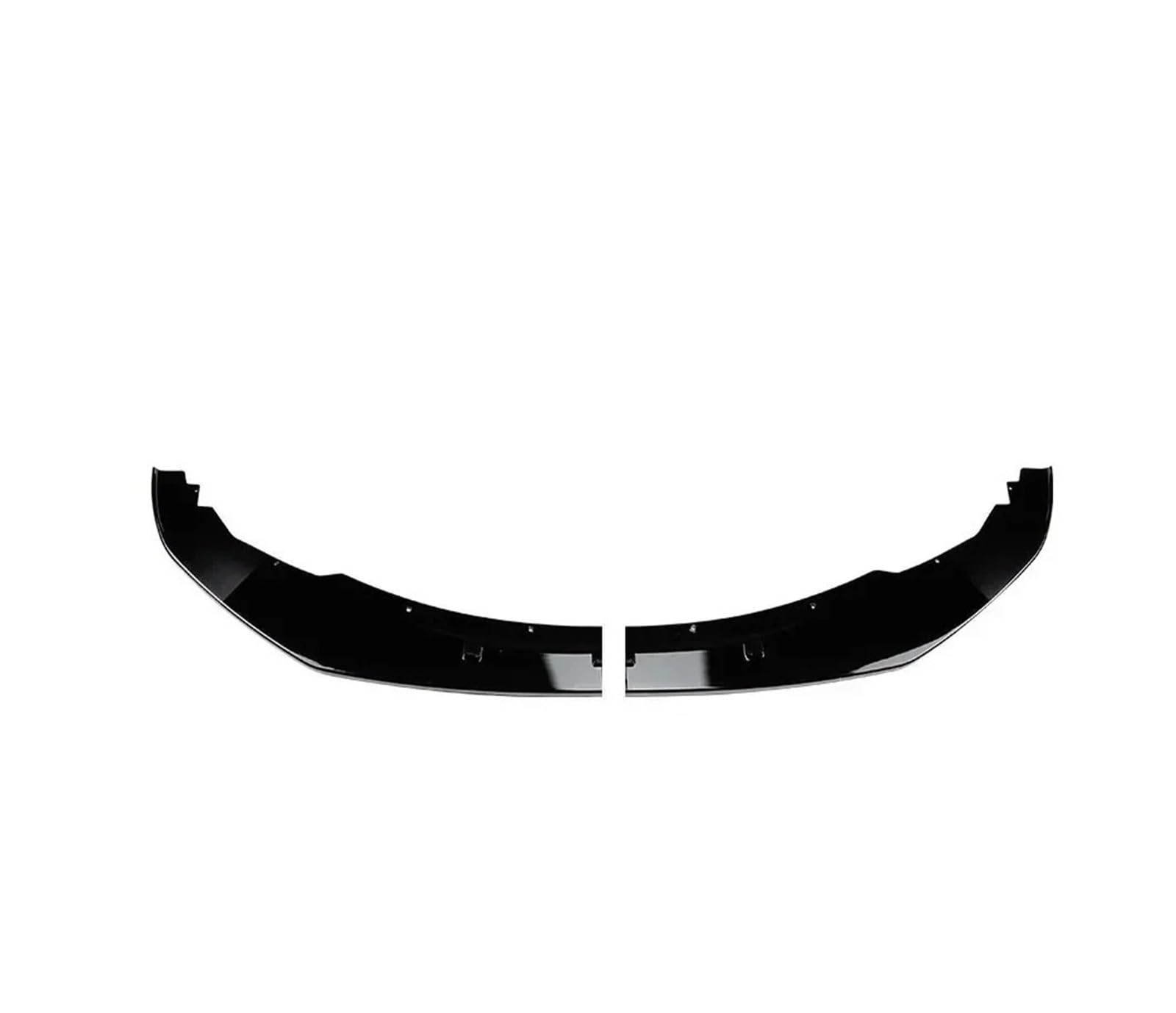 Front Spoiler Lippe Frontlippe Stoßstangenblatt Für 1er F20 F21 Pack 2012 2013 2014 2015 2016 2017 2018 2019 118i 120i M135i M140i Sport Auto-Frontspoiler(Black 2012-2014) von HONGYISM