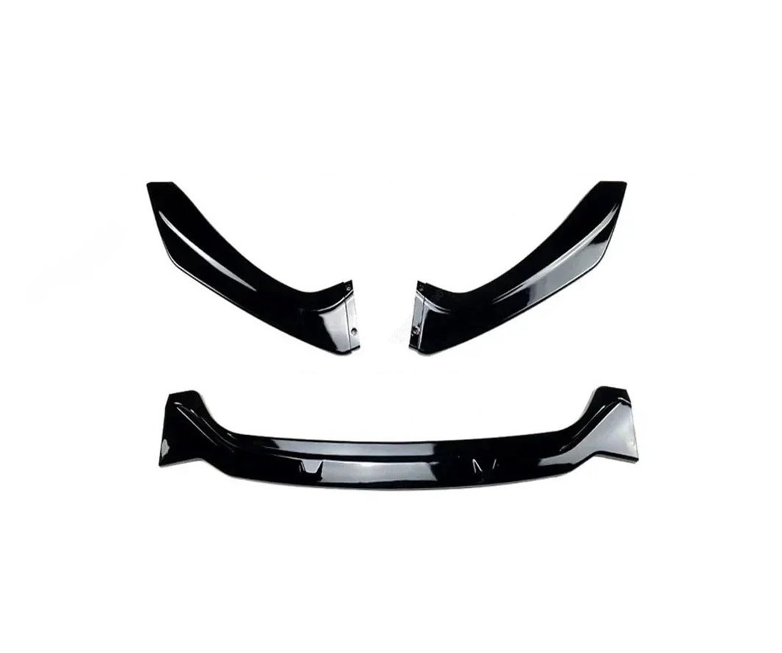 Front Spoiler Lippe Frontlippe Stoßstangenblatt Für 1er F20 F21 Pack 2012 2013 2014 2015 2016 2017 2018 2019 118i 120i M135i M140i Sport Auto-Frontspoiler(Black 2015-2019) von HONGYISM