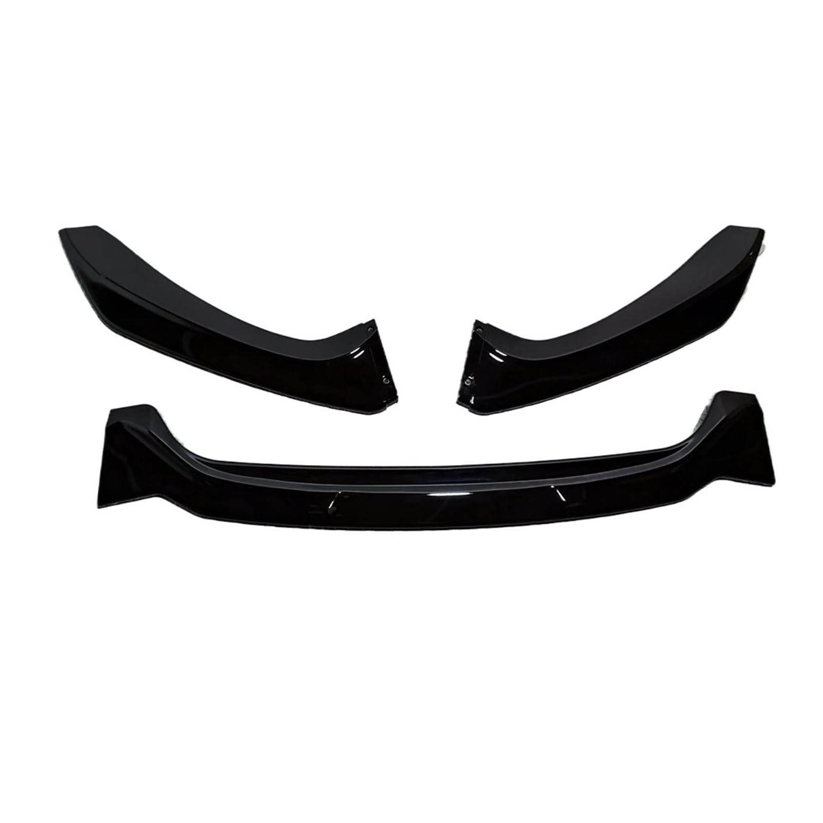 Front Spoiler Lippe Frontschürze Lip Spoiler Splitter Diffusor Bodykit Für F20 F21 Sport Stil 118i 120d 120i M135i M140i 2015 2016 2017 2018 2019 Für LCI Auto-Frontspoiler(Gloss Black) von HONGYISM