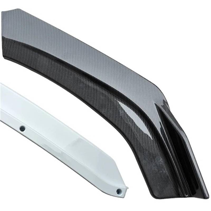 Front Spoiler Lippe Frontschürze Spoiler Schutz Platte Lip Body Kit Carbon Oberfläche Kinn Schaufel Für Kia Für Optima K5 2014 2015 2016 2017 Auto-Frontspoiler(Carbon Surface-White) von HONGYISM