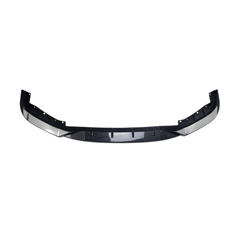 Front Spoiler Lippe Für 2017 2018 2019 G30 5 Serie 525i 530i Auto Frontschürze Spoiler Lippe Klinge Unteren Splitter Deckel Auto Kit Auto-Frontspoiler(Kohlefaser-Optik) von HONGYISM