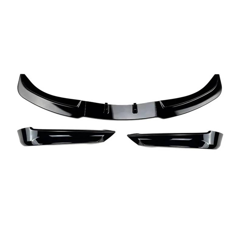 Front Spoiler Lippe Für 3 Serie E90 E91 320i 325i 2005 2006 2007 2008 Frontschürze Lip Splitter Stoßstange Diffusor Spoiler Schutzfolie Body Kits Auto-Frontspoiler(Gloss Black Set) von HONGYISM