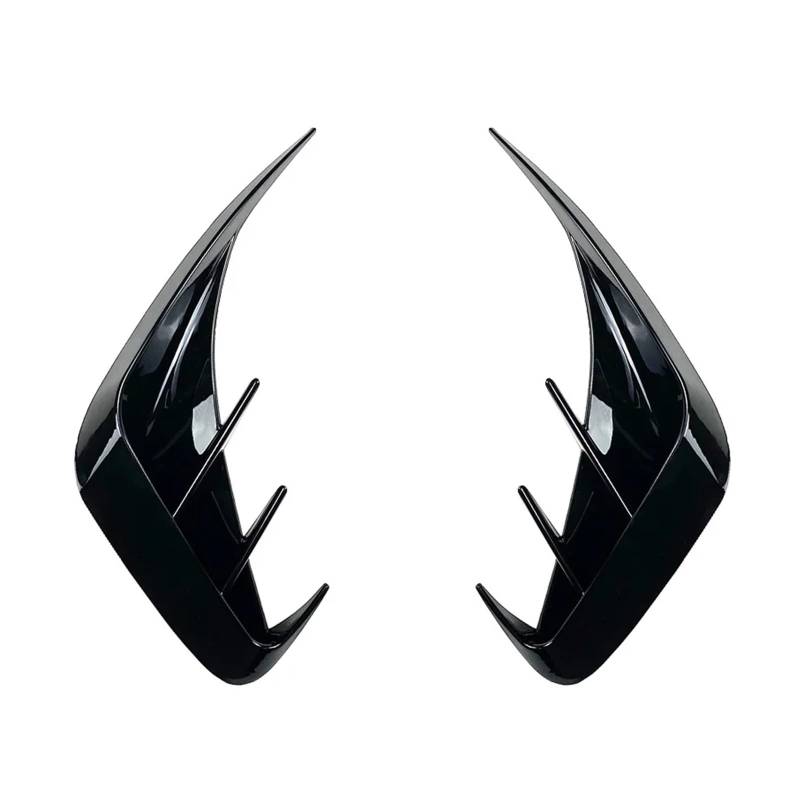 Front Spoiler Lippe Für 3 Serie G20 Sport 320e 330e 318i 320i 325i 330i 340i 2019 2020 2021 2022 Auto Hintere Stoßstange Lip Spoiler Air Vent Outlet Abdeckung Trim Auto-Frontspoiler(Glossy Black) von HONGYISM