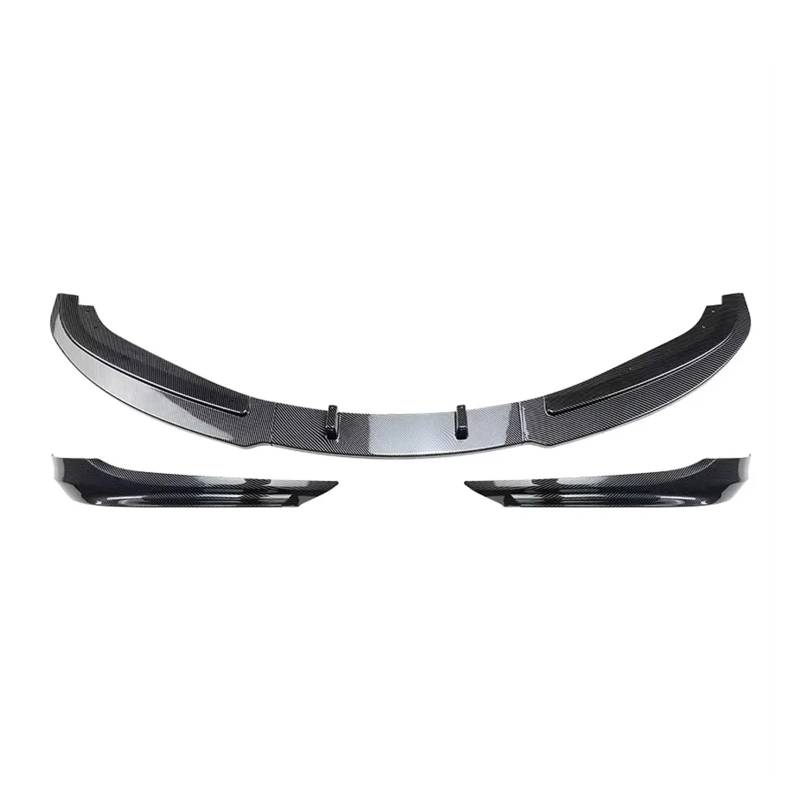 Front Spoiler Lippe Für 3er E90 E91 Für LCI 320i 330i 2009 2010 2011 2012 Auto-Frontstoßstange Lippensplitter Diffusor Body Kits Spoiler Stoßstangenschutz Auto-Frontspoiler(Carbon Look Set) von HONGYISM