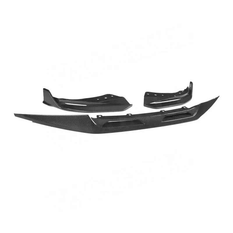 Front Spoiler Lippe Für 4 Serie G22 G23 Für Coupe 2021 + DREI-bühne Front Kinn Spoiler Splitter Spoiler Auto Zubehör Dry Carbon Auto-Frontspoiler von HONGYISM