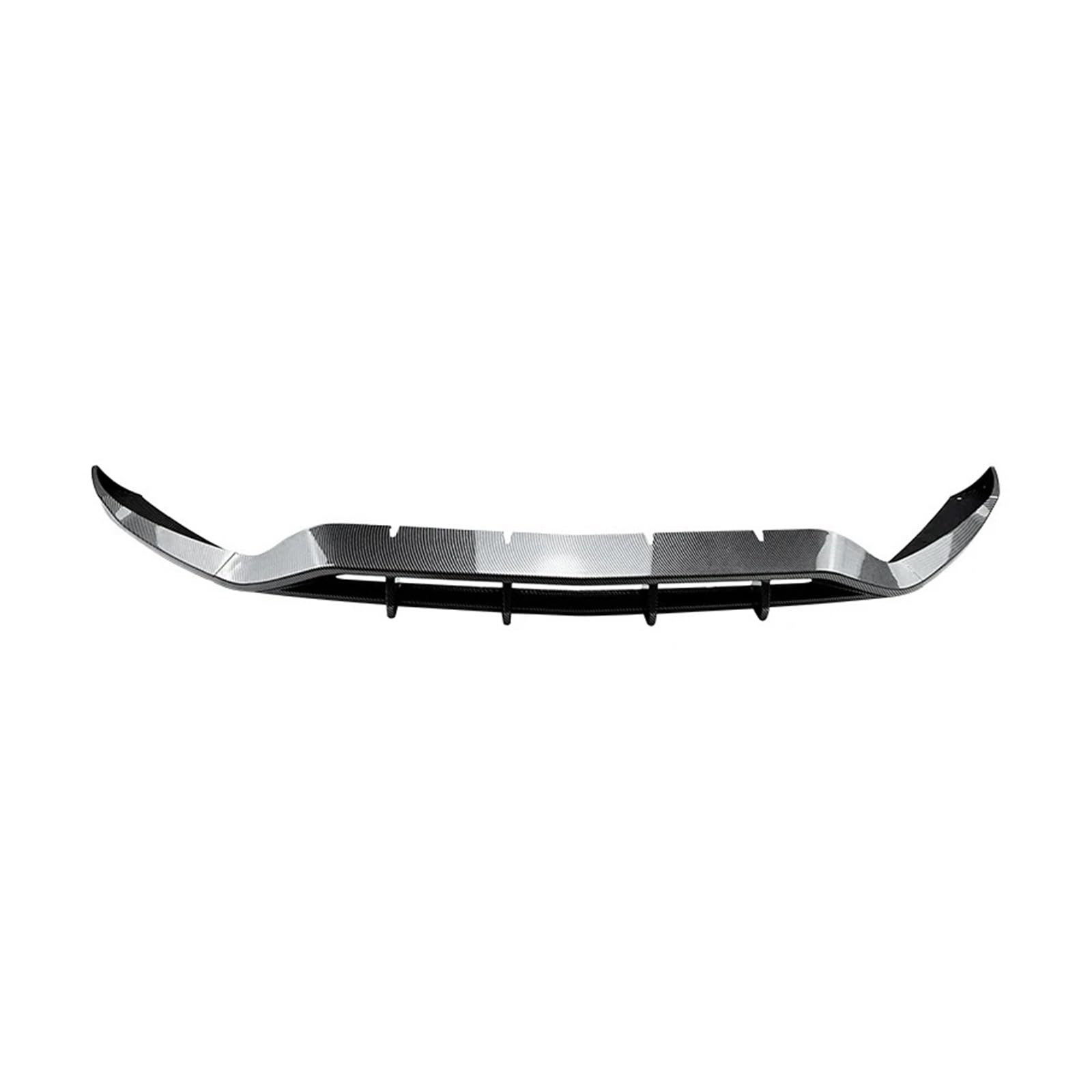 Front Spoiler Lippe Für Benz Für GLC Klasse X253 GLC200 260 300 2020-2022 Für AMG Auto Vorderen Stoßfänger Lip Glänzend Schwarz Oder Carbon Look Body Kit Auto-Frontspoiler(Carbon Look) von HONGYISM