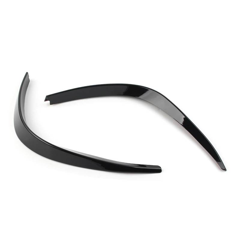 Front Spoiler Lippe Für Benz W177 Für A-Klasse A260 A35 2019 2020 2021 2022 2023 Glänzend Schwarz Auto Front Stoßstange Splitter Spoiler Canard Dekoration Borte Auto-Frontspoiler(Gloss Black) von HONGYISM