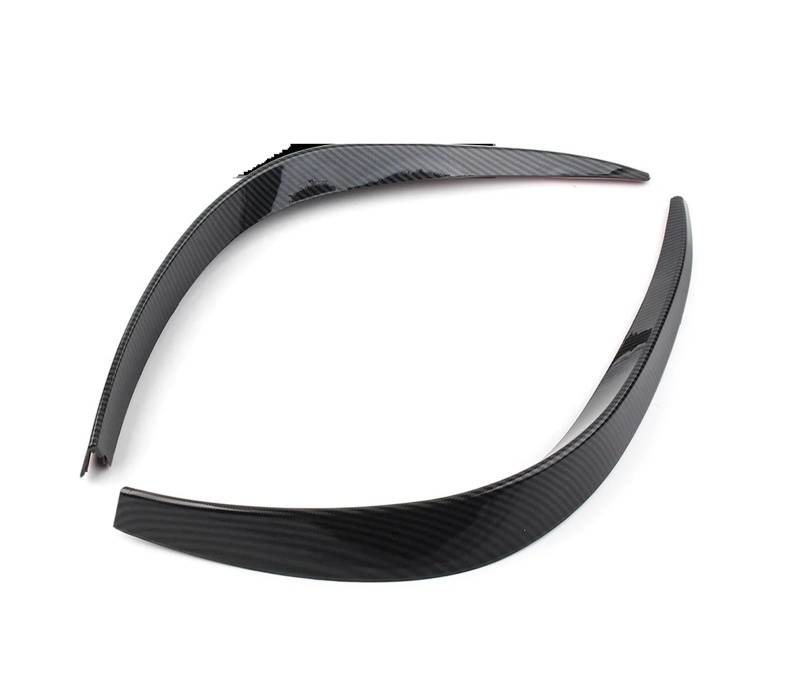 Front Spoiler Lippe Für Benz W177 Für A-Klasse A260 A35 2019 2020 2021 2022 2023 Glänzend Schwarz Auto Front Stoßstange Splitter Spoiler Canard Dekoration Borte Auto-Frontspoiler(Kohlefaser-Stil) von HONGYISM