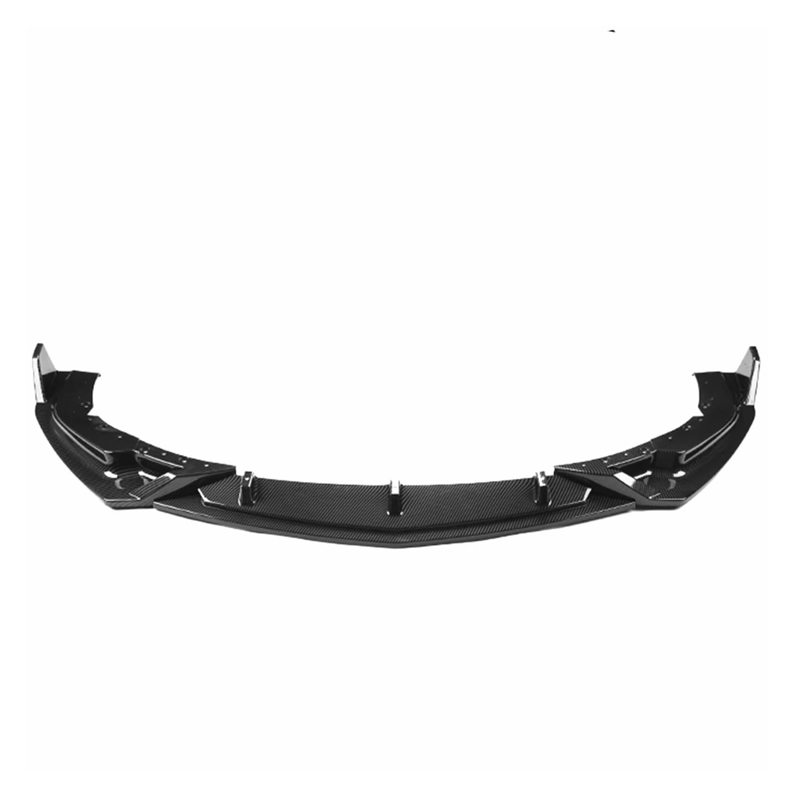 Front Spoiler Lippe Für Cadillac Für CT5 2019 2020 2021 2022 2023 Auto Vorderen Stoßfänger Spoiler Lip Unteren Schutz Platte Klinge Splitter Auto Zubehör Auto-Frontspoiler(Kohlefaser-Optik) von HONGYISM