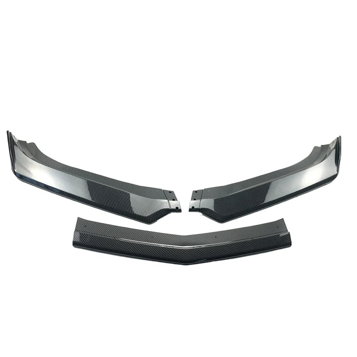 Front Spoiler Lippe Für Camaro Für SS 2016 2017 2018-2024/Für Camaro Für LS LT RS 2019-2024 Frontschürze Lip Diffusor Splitter Spoiler Auto Auto Zubehör Auto-Frontspoiler(Glossy Black) von HONGYISM