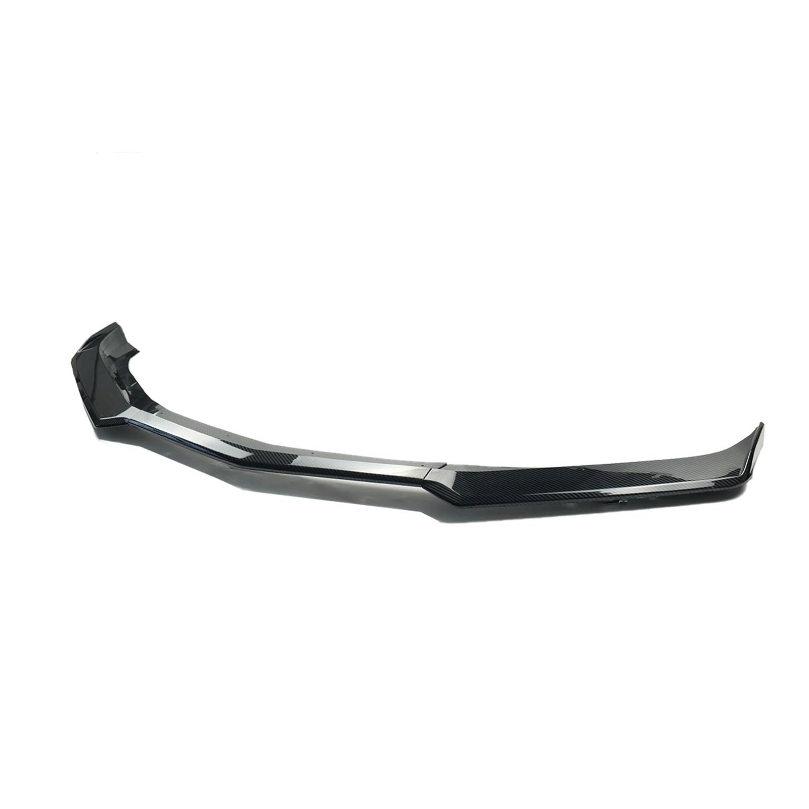 Front Spoiler Lippe Für Camaro Für SS 2016-2021/Für Camaro Für LS LT RS 2019-2021 Frontschürze Lip Splitter Spoiler Carbon Look Glänzend Schwarz Mate Schwarz Auto-Frontspoiler(Kohlefaser-Optik) von HONGYISM