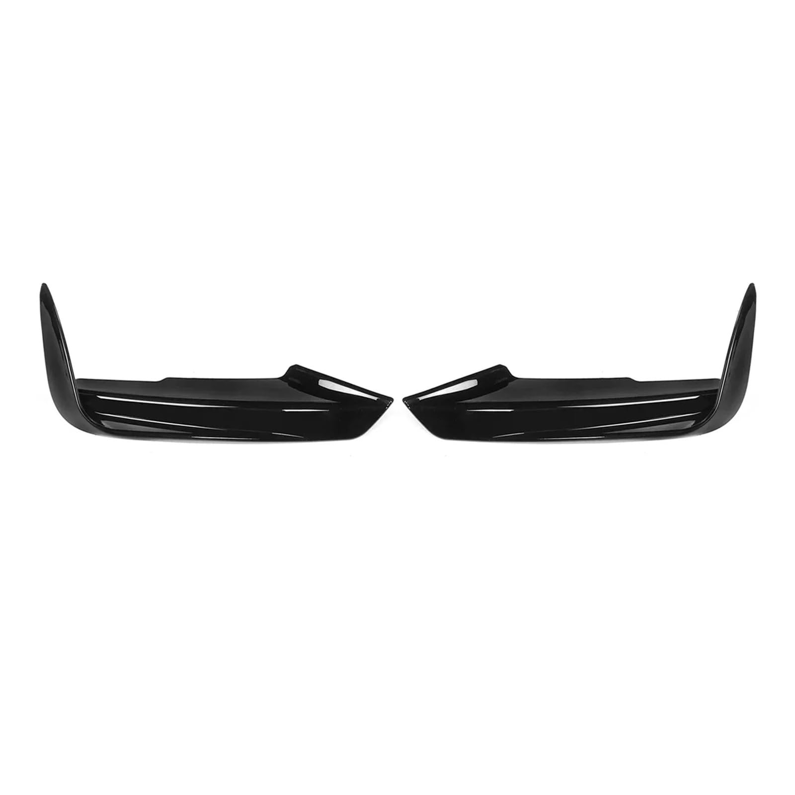 Front Spoiler Lippe Für F30 F31 F35 Für Sport 320i 325i 328i 335i 2012-2019 Frontschürze Lip Body Kit Nebel Lampe Abdeckung Trim Front Canards Splitter Auto-Frontspoiler(Glossy Black Up) von HONGYISM