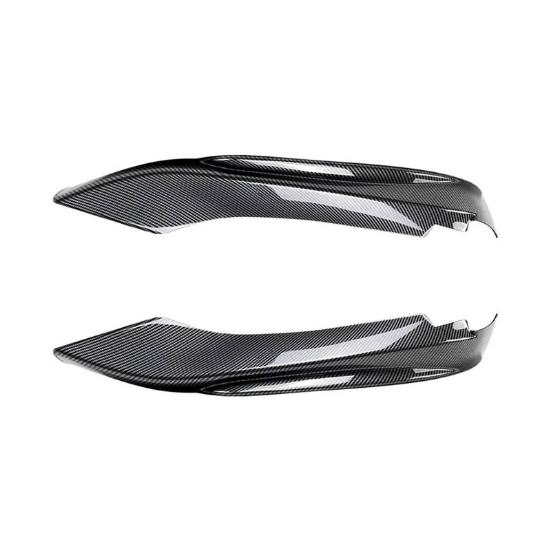 Front Spoiler Lippe Für F32 F33 F36 4 Serie 420i 425i 430i 440i M440i 2014-2020 Auto Vorderen Stoßfänger Lip Spoiler Splitter Diffusor Abdeckung Schutz Trim Auto-Frontspoiler(Carbon Look B) von HONGYISM