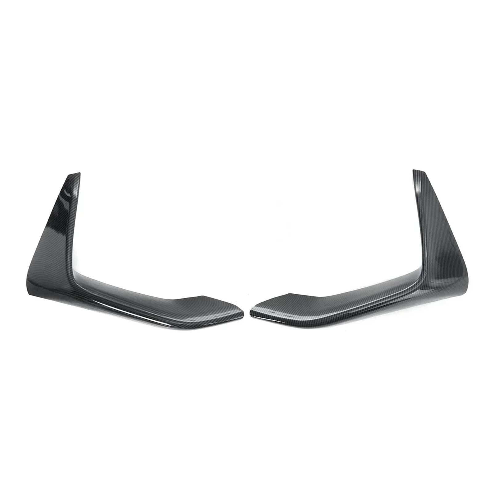 Front Spoiler Lippe Für F80 Für M3 2014-2019 F82 F83 Für M4 2015-2020 Frontstoßstange Splitter Frontstoßstange Nebelscheinwerfer Grillverkleidung Seitenspoiler Canards Auto-Frontspoiler(Kohlefaser-Opt von HONGYISM