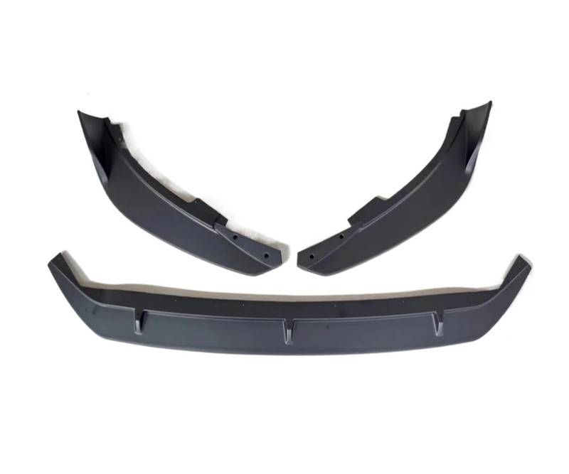 Front Spoiler Lippe Für Ford Für Focus 4th Gen Mk4 Für ST-Linie 2018 2019 2020 2021 ABS Auto Front Stoßstange Splitter Lip Diffusor Spoiler Schutz Körper Kits Auto-Frontspoiler(Matt-schwarz) von HONGYISM