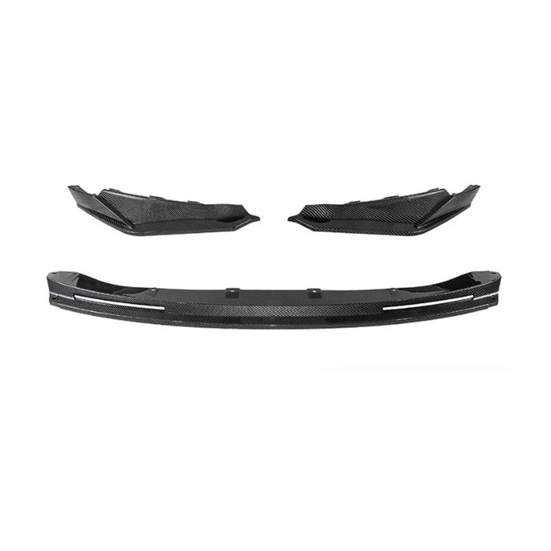 Front Spoiler Lippe Für Für M3 G80 Für M4 G82 2021 2022 2023+ Glanz Schwarz Frontschürze Lip Spoiler Diffusor Splitter Körper Kit Schürzen Abdeckung Schutz Trim Auto-Frontspoiler(Glossy Black) von HONGYISM