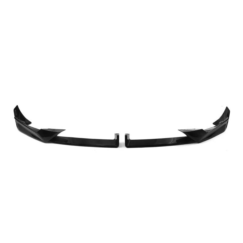 Front Spoiler Lippe Für Für X6 G06 Für LCI Sport 2023 2024 Frontschürze Lip Splitter Spoiler Diffusor BodyKit Trim Stoßstange Schutz Schaufel Surround Auto-Frontspoiler(Glossy Black) von HONGYISM