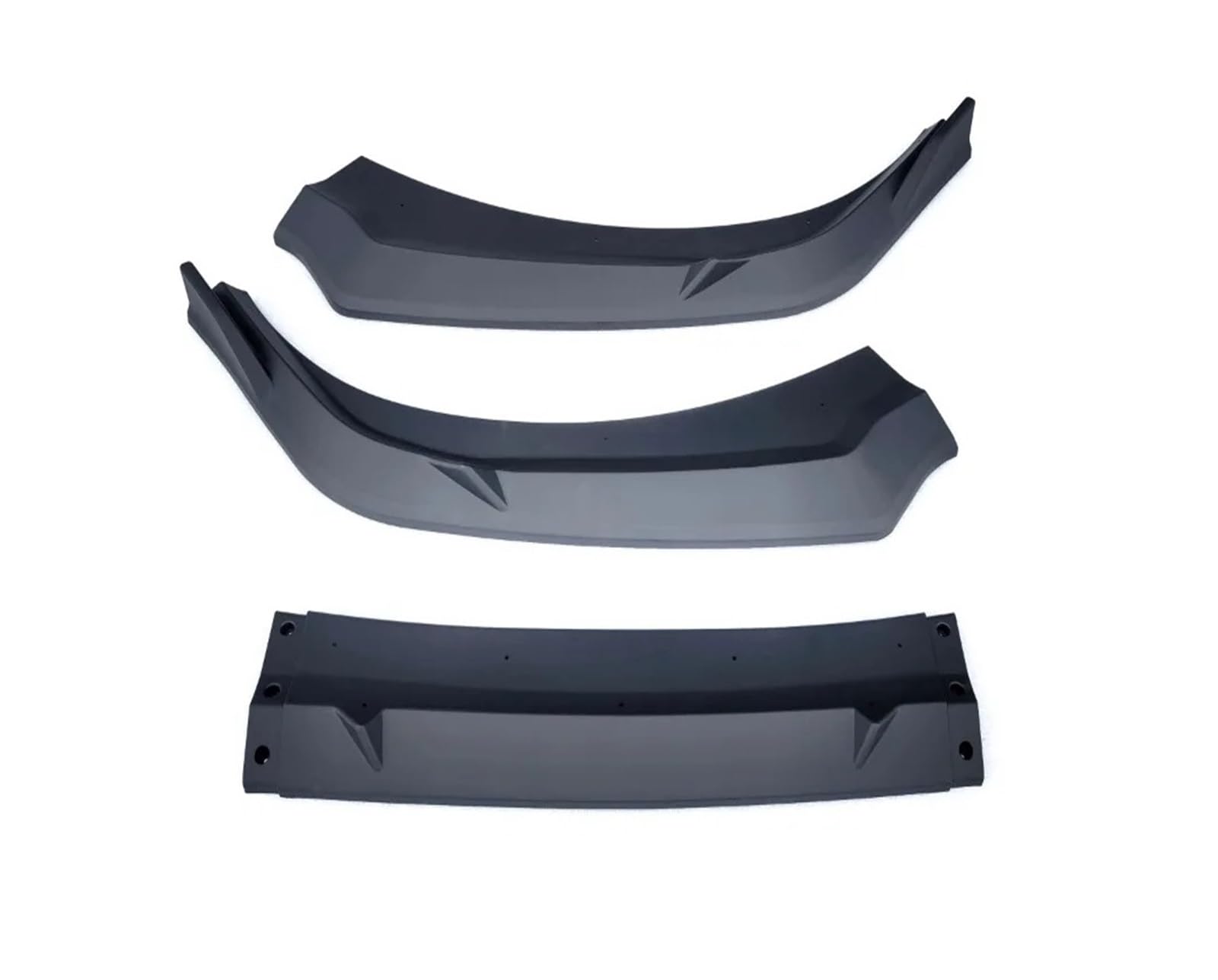 Front Spoiler Lippe Für Hyundai Für Elantra CN7 Neue 2023 2024 Auto Vorderen Stoßfänger Lip Spoiler Splitter Diffusor Abnehmbare Körper Kit Abdeckung Schutz Auto-Frontspoiler(Matt-schwarz) von HONGYISM