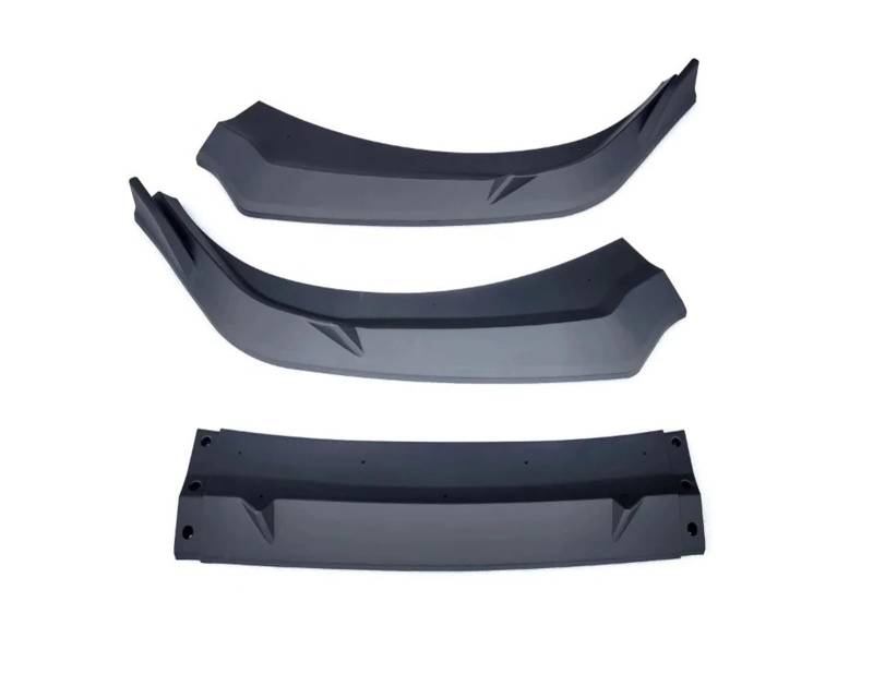 Front Spoiler Lippe Für Hyundai Für Elantra CN7 Neue 2023 2024 Frontschürze Lip Splitter Kinn Schutz Zubehör Styling Tuning Für Diffusor Abnehmbare Auto-Frontspoiler(Matt-schwarz) von HONGYISM