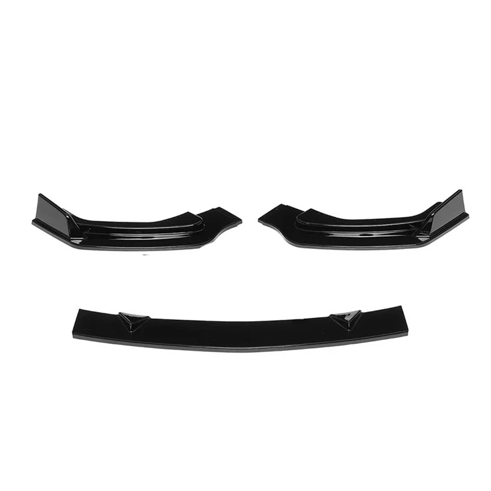 Front Spoiler Lippe Für Infiniti Für Q50 2014 2015 2016 2017 2018 2019 2020 2021 Auto Vorderen Stoßfänger Lip Spoiler Diffusor Auto Körper Kit Stoßstange Schutz Schutz Auto-Frontspoiler(18-21 Normal B von HONGYISM