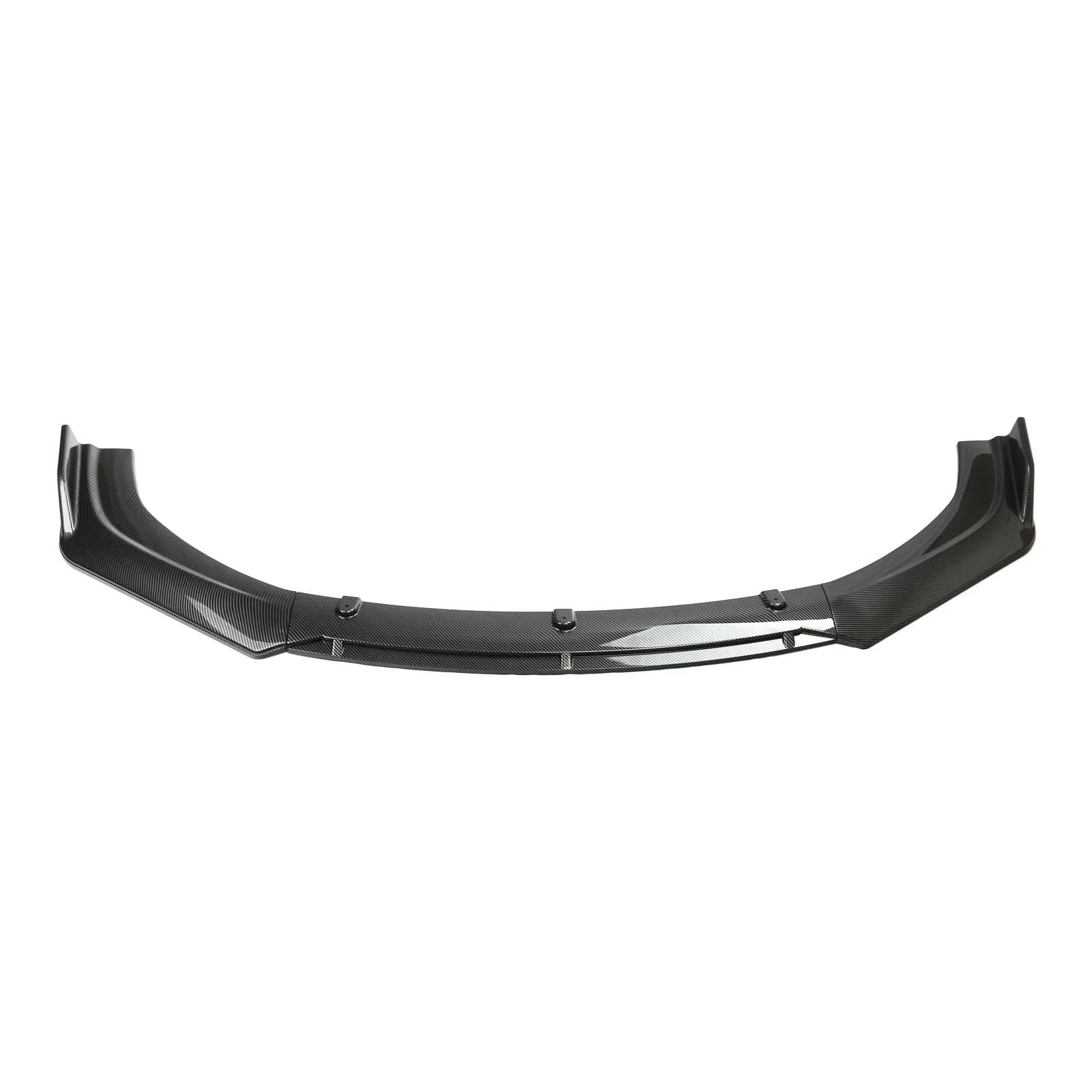 Front Spoiler Lippe Für Megane 4 2016 2017 2018 2019 2020 2021 2022 Auto Front Lip Splitter Körper Kit Kinn Spoiler Anti Kratz Diffusor Lip Trim Dam Auto-Frontspoiler(Kohlefaser) von HONGYISM