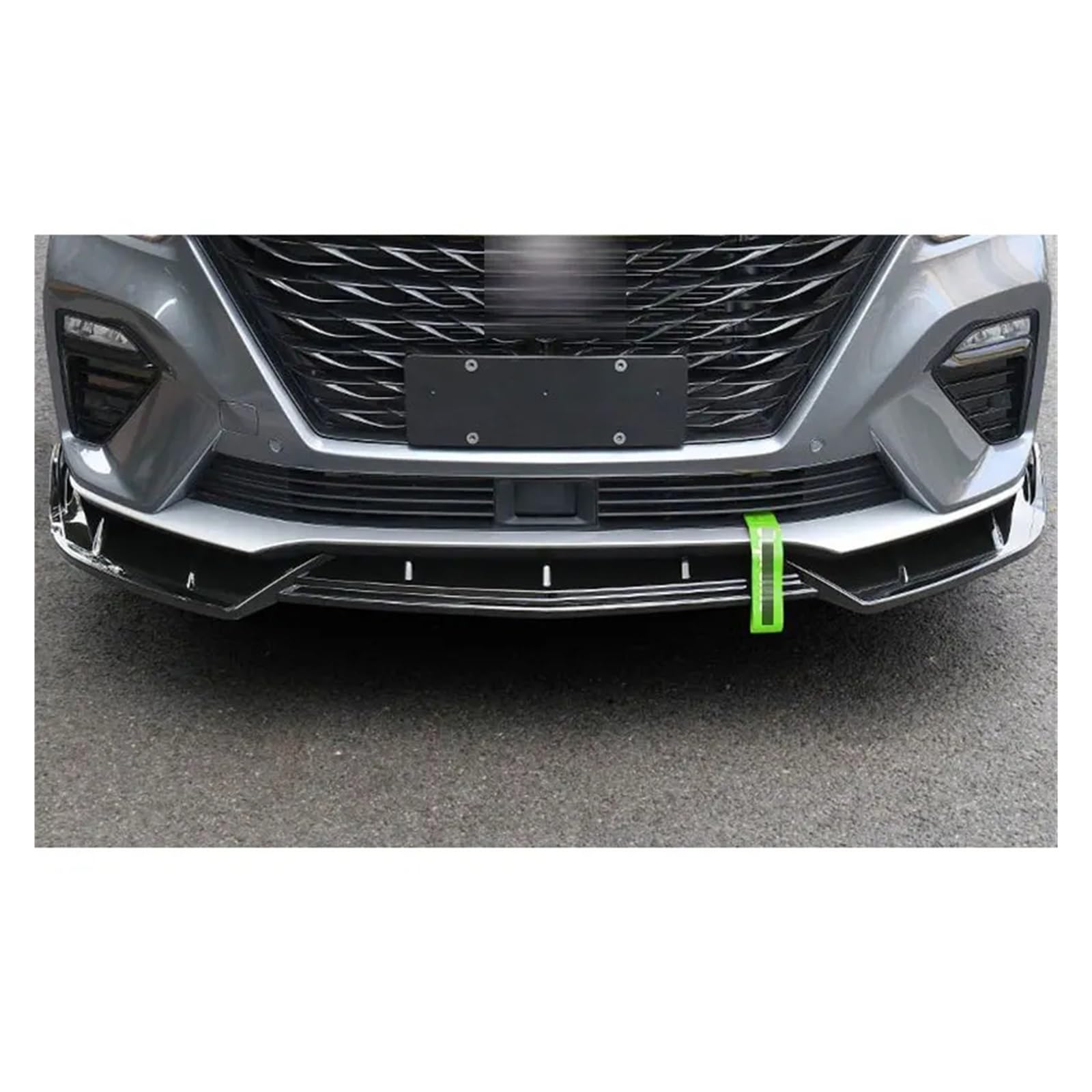 Front Spoiler Lippe Für RX5 Für Morris Für Garagen RX5 2020 2022 2023 Frontschürze Spoiler Vorne Röcke Splitter Auto Körper Kit Zubehör Auto-Frontspoiler(Glossy Black) von HONGYISM