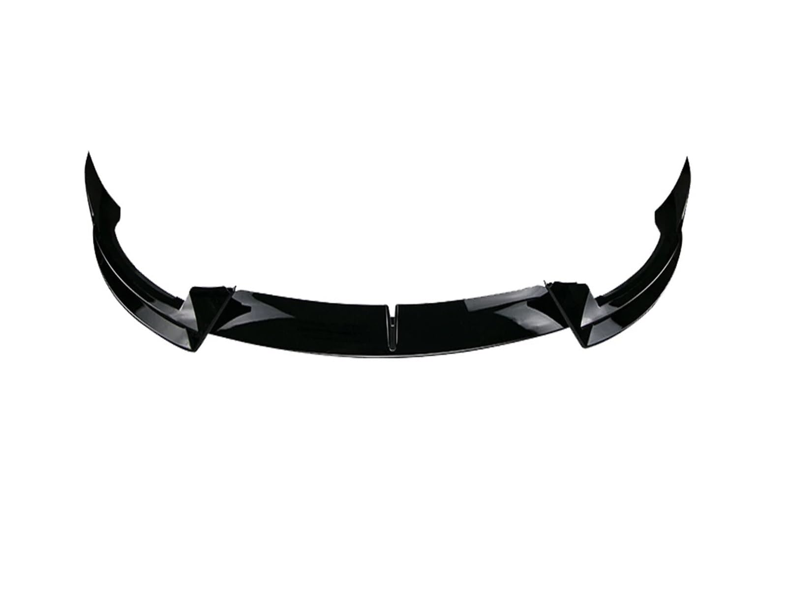 Front Spoiler Lippe Für Tesla Für Modell 3 2017 2018 2019 2020 2021 2022 2023 Frontschürze Vorne Lippe Vorne Schaufel Kit Kompatibel Körper Spoiler Splitter Kit Auto-Frontspoiler(Bright Black) von HONGYISM