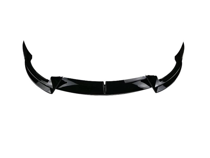 Front Spoiler Lippe Für Tesla Für Modell 3 2017 2018 2019 2020 2021 2022 2023 Körper Spoiler Splitter Kit Frontschürze Vorne Lippe Vorne Schaufel Kit Kompatibel Auto-Frontspoiler(Bright Black) von HONGYISM