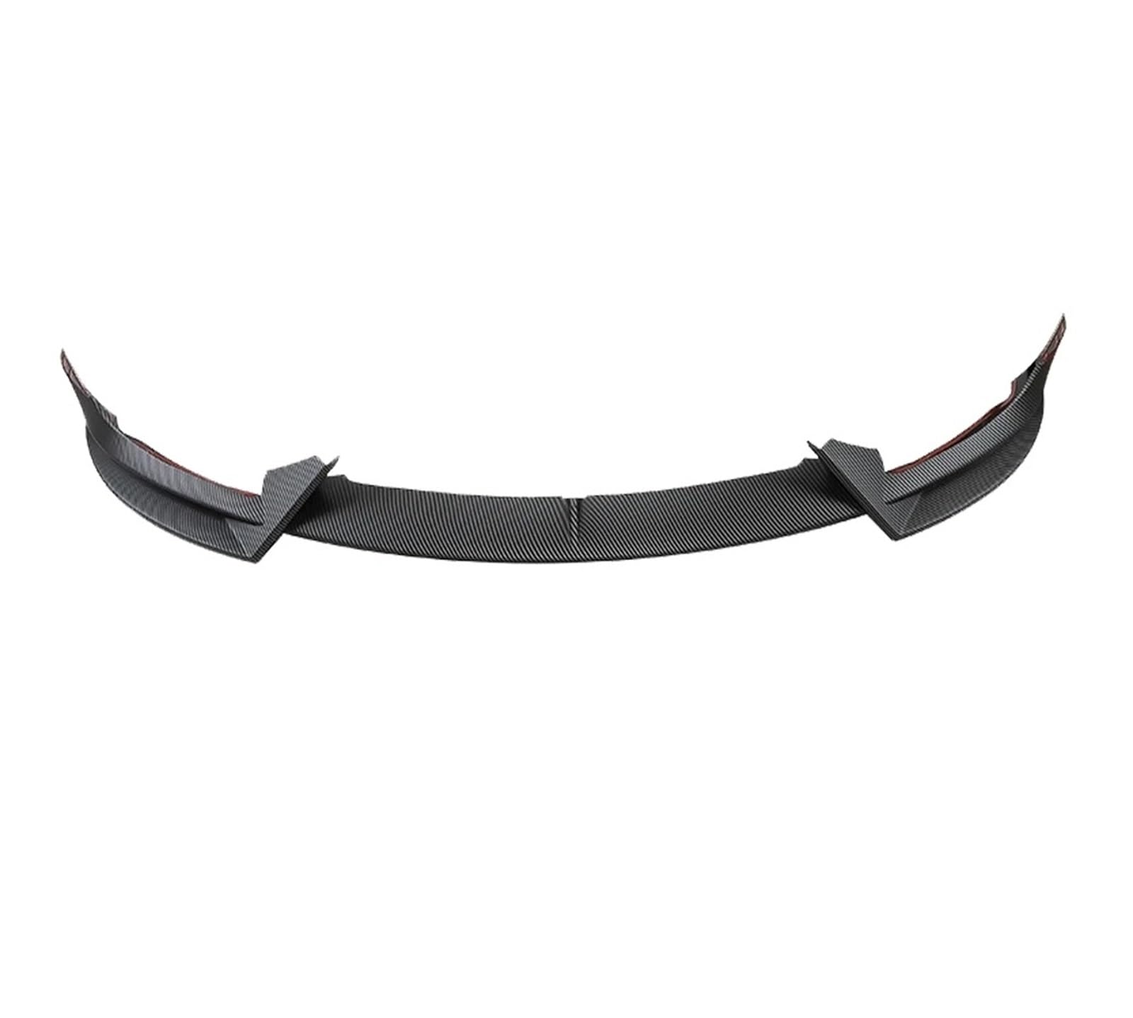 Front Spoiler Lippe Für Tesla Für Modell Y 2017 2018 2019 2020 2021 2022 2023 2024 Körper Spoiler Splitter Kit Front Stoßstange Vorne Lippe Vorne Schaufel Kit Kompatibel Auto-Frontspoiler(Mate Carbon) von HONGYISM