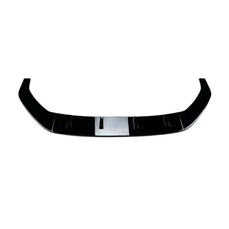 Front Spoiler Lippe Für VW Für Golf 7,5 MK7,5 Für GTI/Für Linie 2017 2018 2019 Frontschürze Lip Splitter Diffusor Körper Kit Spoiler Stoßstange Schutz Schutz Zubehör Auto-Frontspoiler(Gloss Black) von HONGYISM