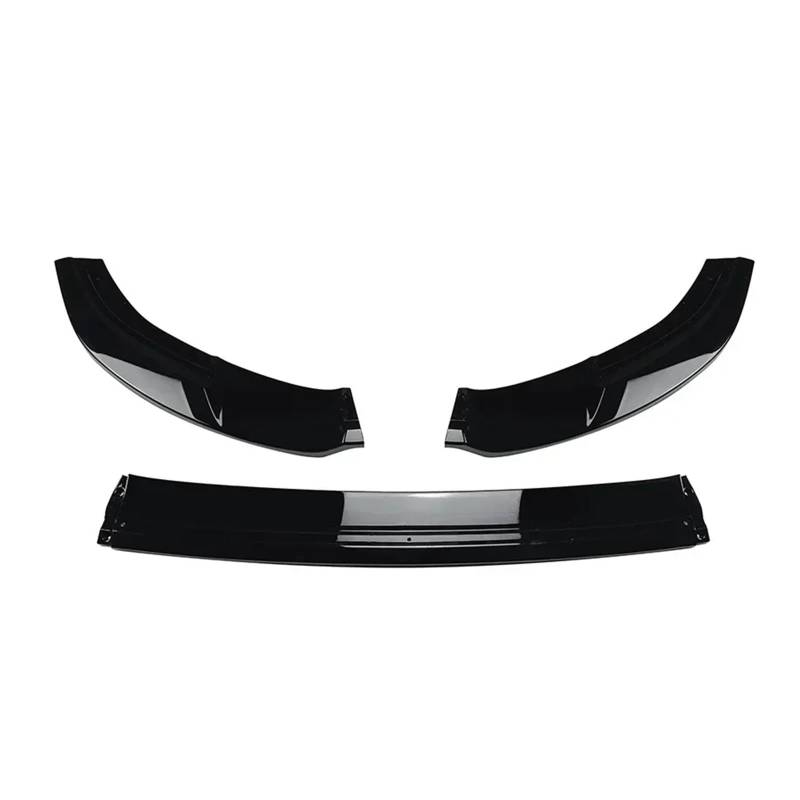 Front Spoiler Lippe Für VW Für Golf 7 MK7 Für GTI Für Linie 2013 2014 2015 2016 Frontschürze Lip Splitter Diffusor Körper Kit Spoiler Stoßstange Schutz Schutz Zubehör Auto-Frontspoiler(Gloss Black) von HONGYISM