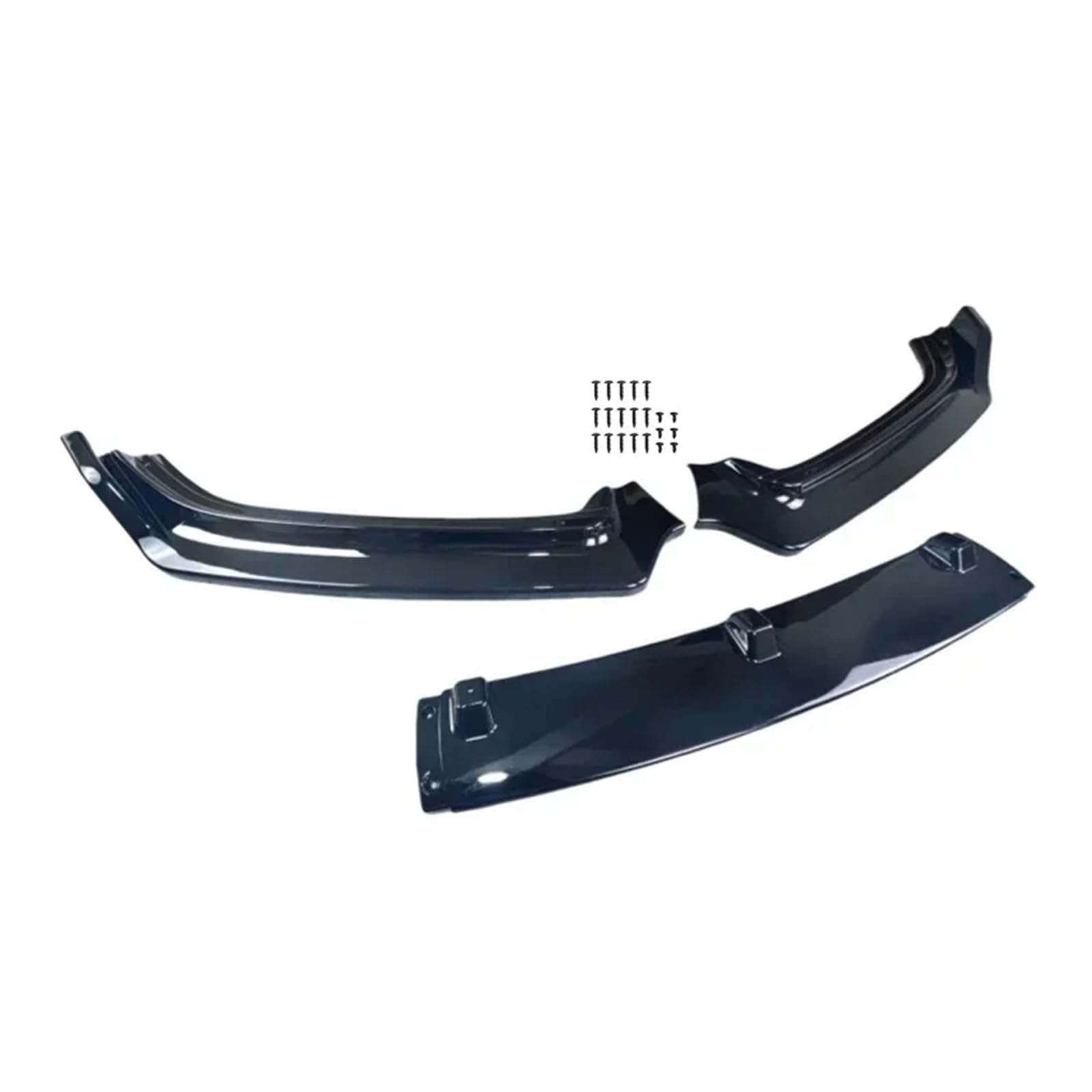 Front Spoiler Lippe Für VW Für Polo MK5 6R 6C Für TDI Für TSI Für MPI 2009-2018 Auto Vorderen Stoßfänger Lip Kinn Spoiler Splitter Lip Schutz Schutz Abdeckung Auto-Frontspoiler(Glossy Black 14-18) von HONGYISM