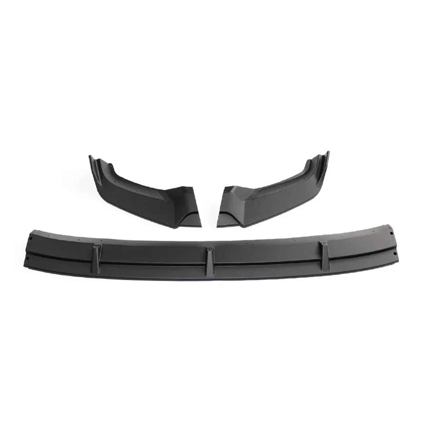 Front Spoiler Lippe Für VW Für Tiguan L 2017 2018 2019 2020 Auto Vorderen Stoßfänger Lip Body Kit Spoiler Splitter Stoßstange Autos Kinn Lip Splitter Schutz Protector Auto-Frontspoiler(Matt-schwarz) von HONGYISM