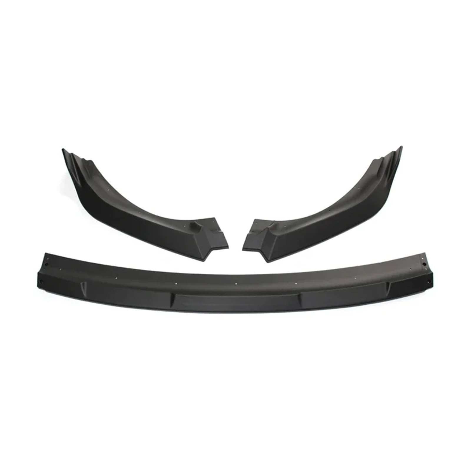 Front Spoiler Lippe Für X-Trail Für Rogue T32 2019 Carbon Farbe Splitter Frontschürze Spoiler Röcke Auto Body Kit Zubehör Auto-Frontspoiler(Matt Black) von HONGYISM