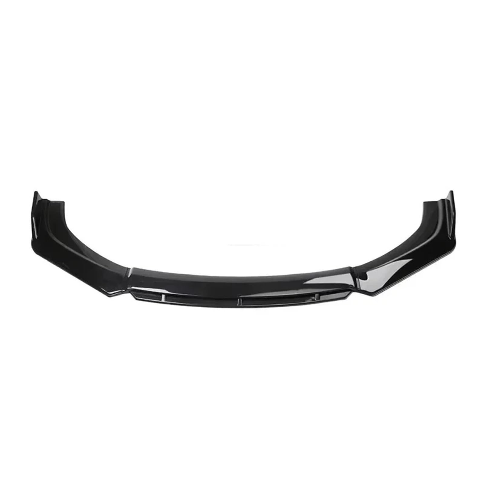 Front Spoiler Lippe Universal Front Lip Für A4 S4 Für A6 S6 Für Wagon Für Awant B6 B7 B8 Kinn Bumper Spoiler Splitter Bodykit Diffusor Autos Zubehör Auto-Frontspoiler(Schwarz) von HONGYISM