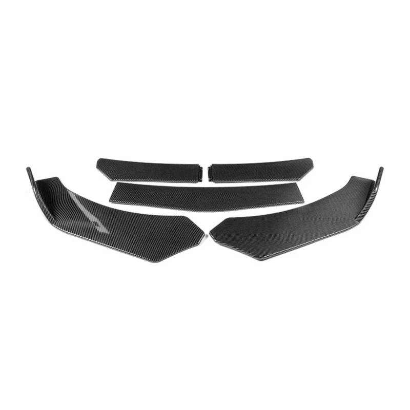 Front Spoiler Lippe Universeller Frontlippenspoiler-Stoßfänger, Verstellbarer Frontsplitter-Diffusor-Unterkörpersatz Auto-Frontspoiler(Kohlefaser) von HONGYISM