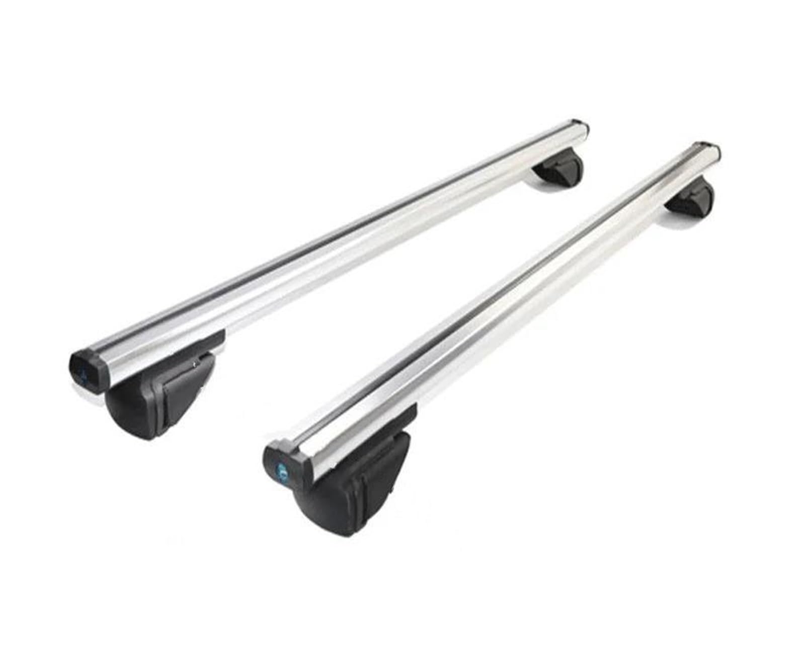 Gepackträger 2PCS 120 Oder 135CM Universal Für Kajak Snowboarden Passt Auto Mit Dach Rack SUV Dach Rack Querstangen Auto Dachträger(Silver 1.15M 2pcs) von HONGYISM