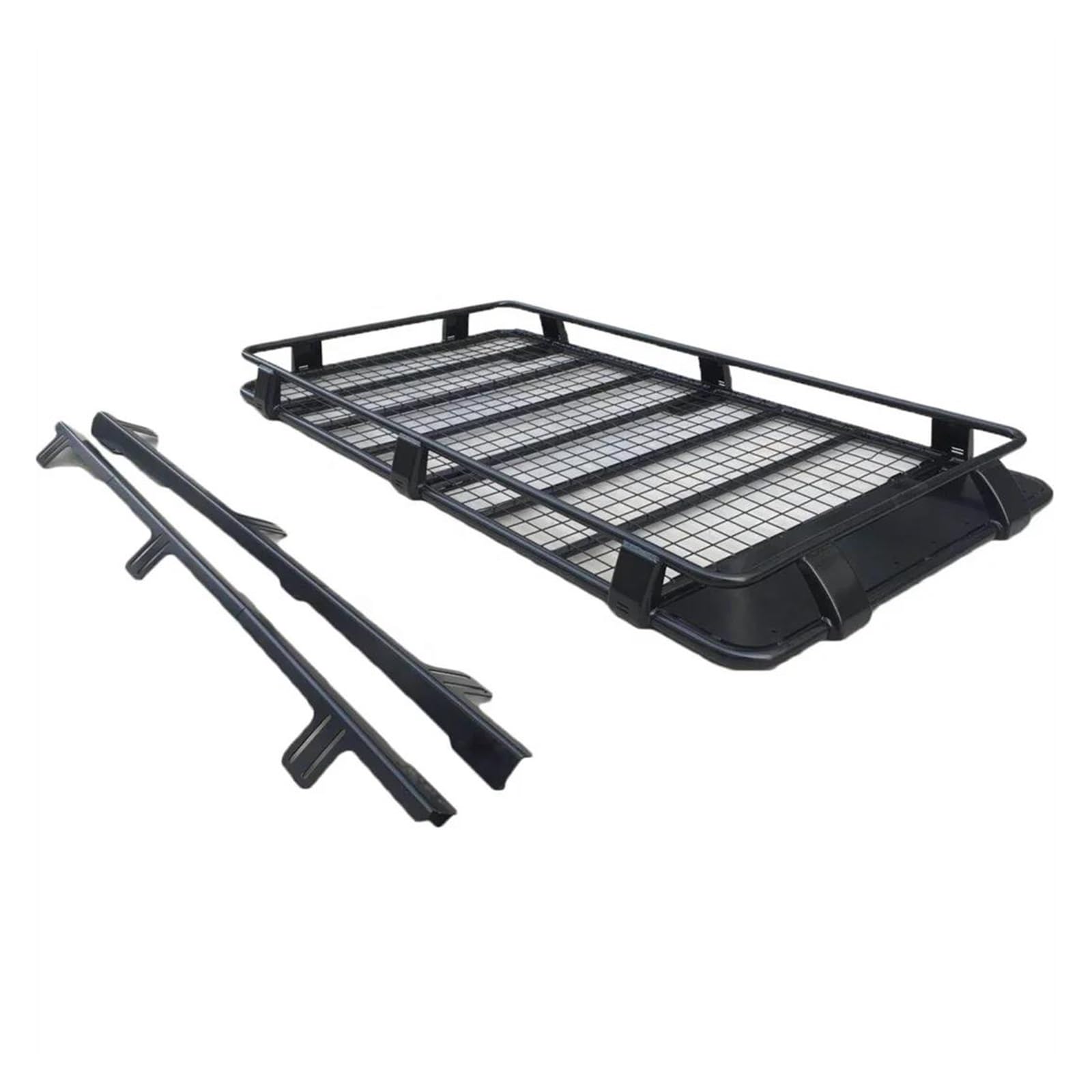 Gepackträger Für Mitsubishi Für Pajero Für Sport Gepäckträger RRS-PJR-200 Autodachträger 4x4 Offroad Zubehör Auto Dachträger(Aluminium) von HONGYISM