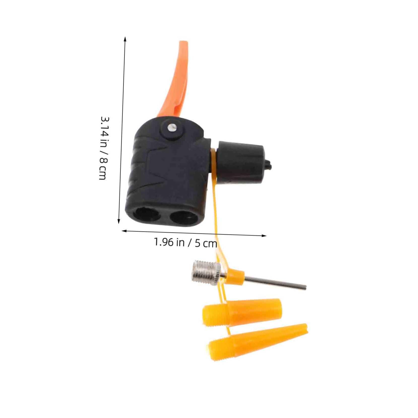 HONMEET 5 Stück Inflatordüse Sprühdüse Für Schlauchadapter Luftpumpe Schlauchsprühdüse Gaspumpe Fahrrad Headset Abstandshalter Fahrradpumpe Doppelventilkopf Fahrradreifen Inflator Adapter von HONMEET