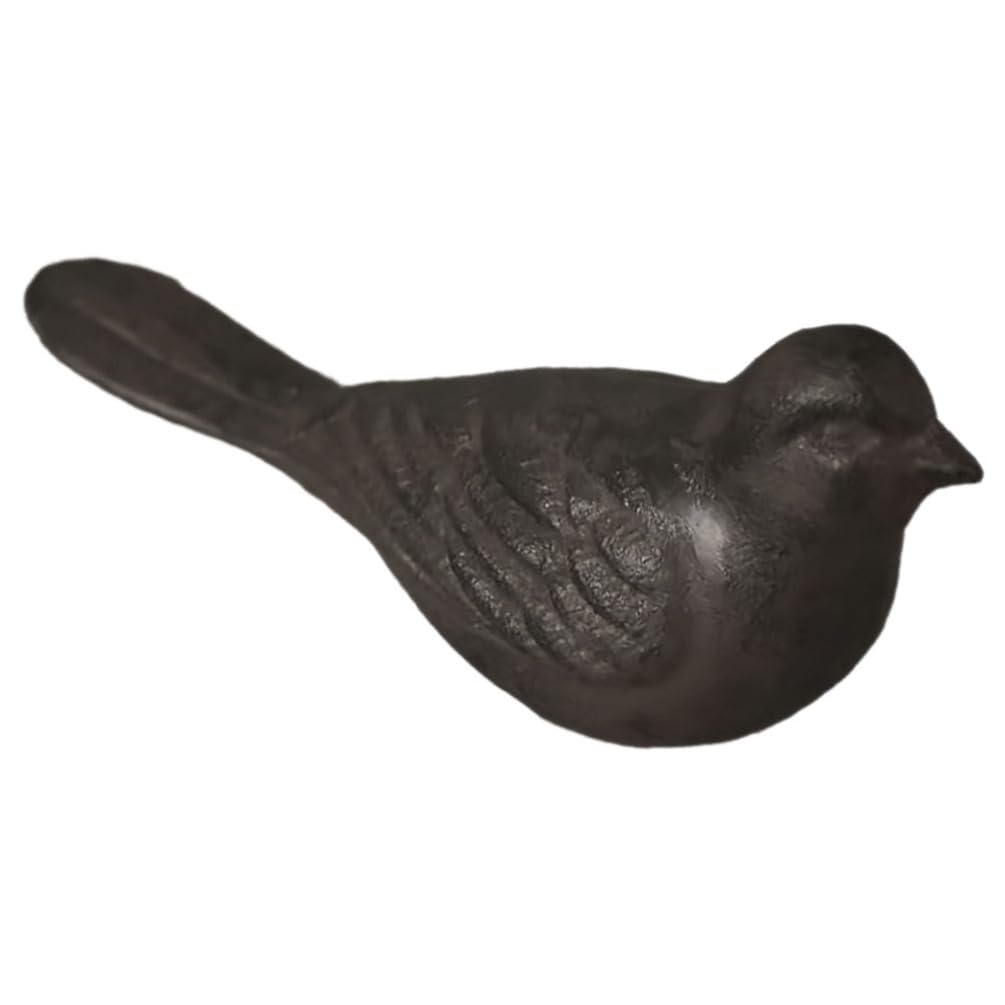 HOODANCOS Gusseisen-Vogel-Türstopper Robuster Türstopper Vintage-Türkeil Aus Eisen Auf Allen Bodenflächen Für Zuhause Büro Gewerbe Industrie von HOODANCOS