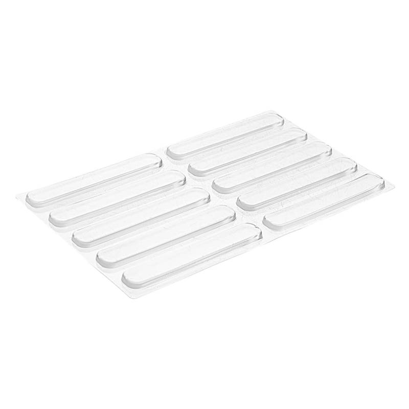 HOODANCOS Klare Wandschutzplatten Mehrzweck Türknauf Wandprotektor Selbstklebend Transparent Ideal Für Glasflächen öbel Und Wände von HOODANCOS