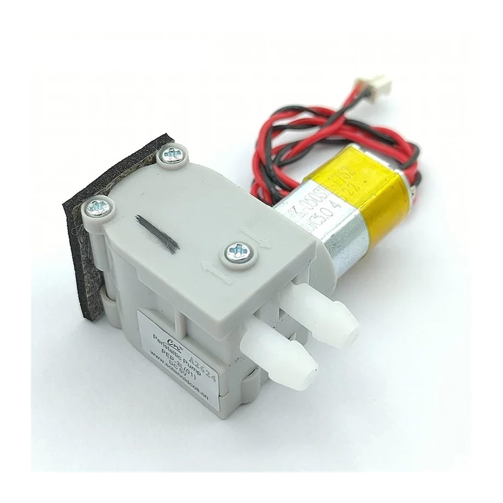 1PCS CN PEP-3L DC 5V Small Peristaltic Pump Dosing Pump Self-priming Suction Liquid Pump Flow Control HOROJDTH(Model A) von HOROJDTH