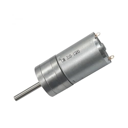 DC 6V 12V 24V Metal Long Shaft Gear electronic starter 25mm Reduction electronic starter Low Speed Small Noise Gearmotor HOROJDTH(130 RPM,24V) von HOROJDTH