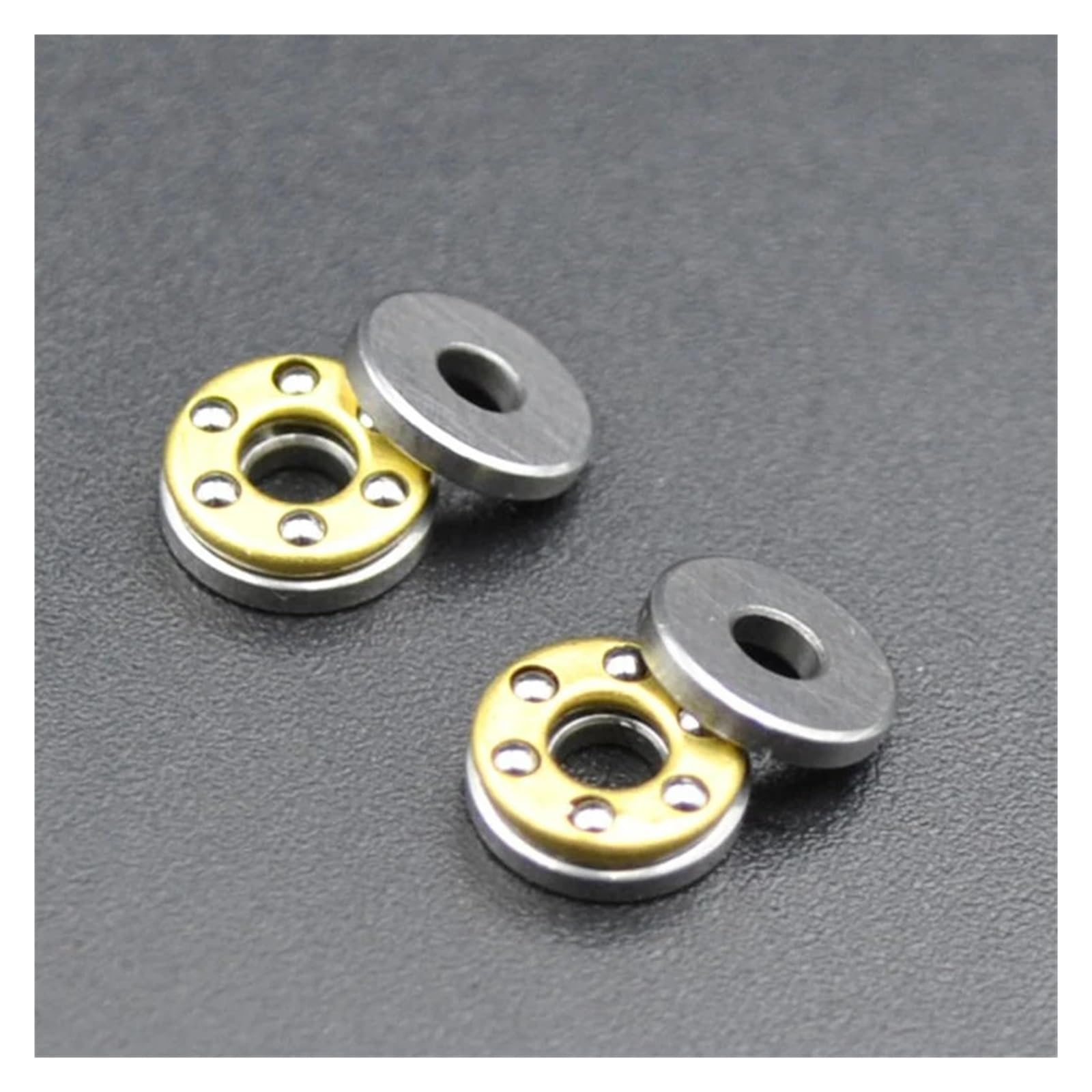 F2.5-6M f2.5 6m 3 Thrust Bearing 2.5x6x3mm Miniature Bearing Inner Diameter 2.5 mm Small Axial Ball Bearings HOROJDTH(One Size) von HOROJDTH