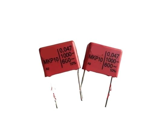 HOROJDTH 10pcs/20pcs Capacitor MKP10 1000V0.047UF 1000V473 47NF P: 15mm Audio Capacitor (Taglia unica) von HOROJDTH