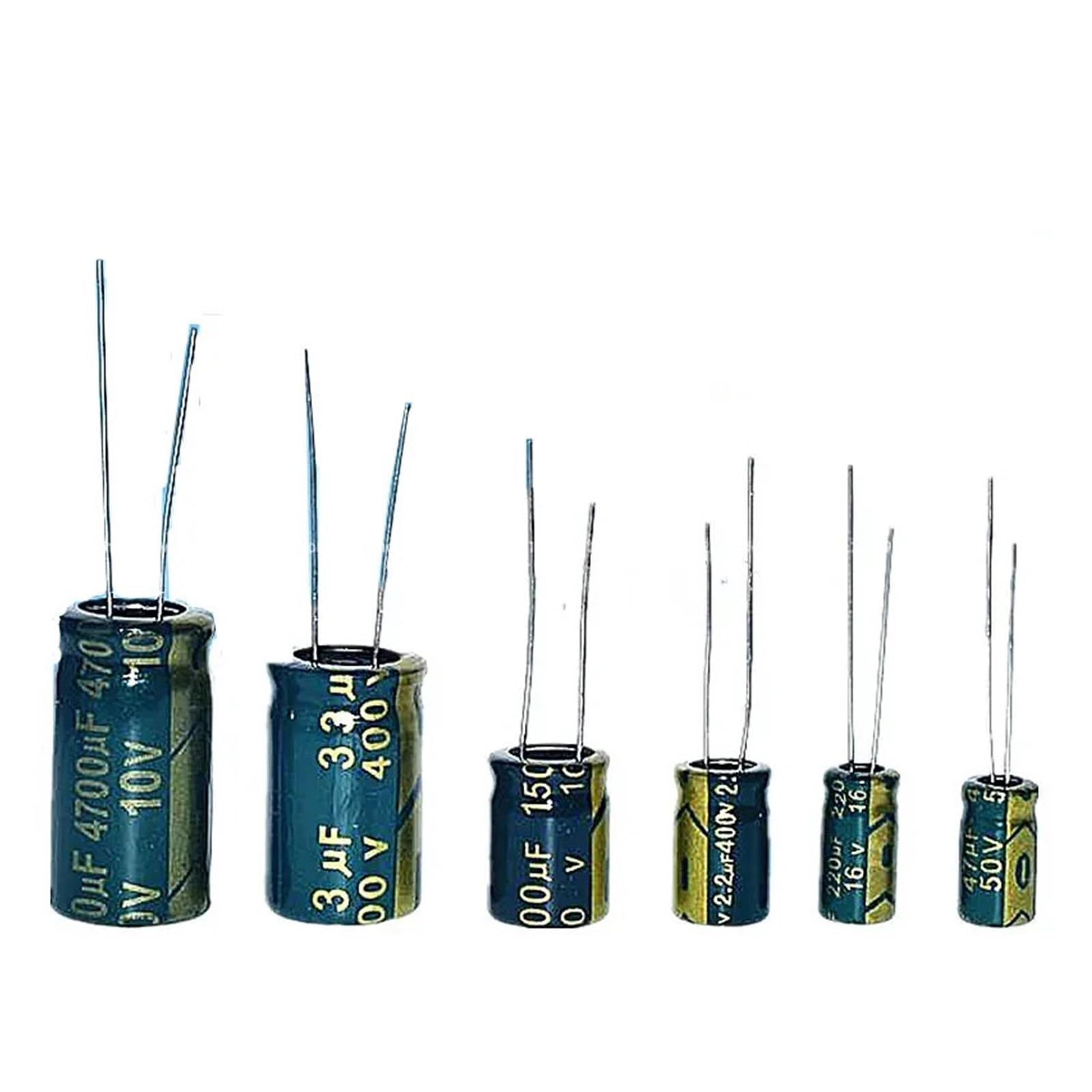 HOROJDTH High Frequency Low Aluminum Electrolytic Capacitor 100V 10UF 47UF 68UF 100UF 150UF 220UF 330UF 470UF 680UF 1000UF 2200UF (100V2200UF 2PCS) von HOROJDTH