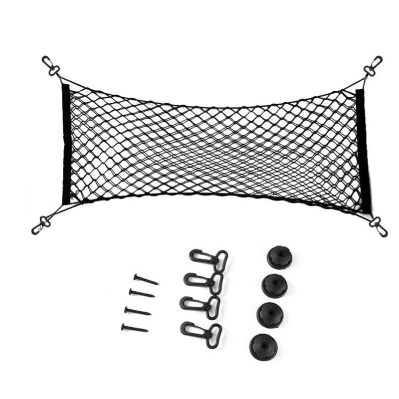 HOUSON 110CM*60CM Kofferraumnetz, Gepäcknetz Auto Kofferraumnetz Elastisch Kofferraumnetz Für Auto Van SUV von HOUSON