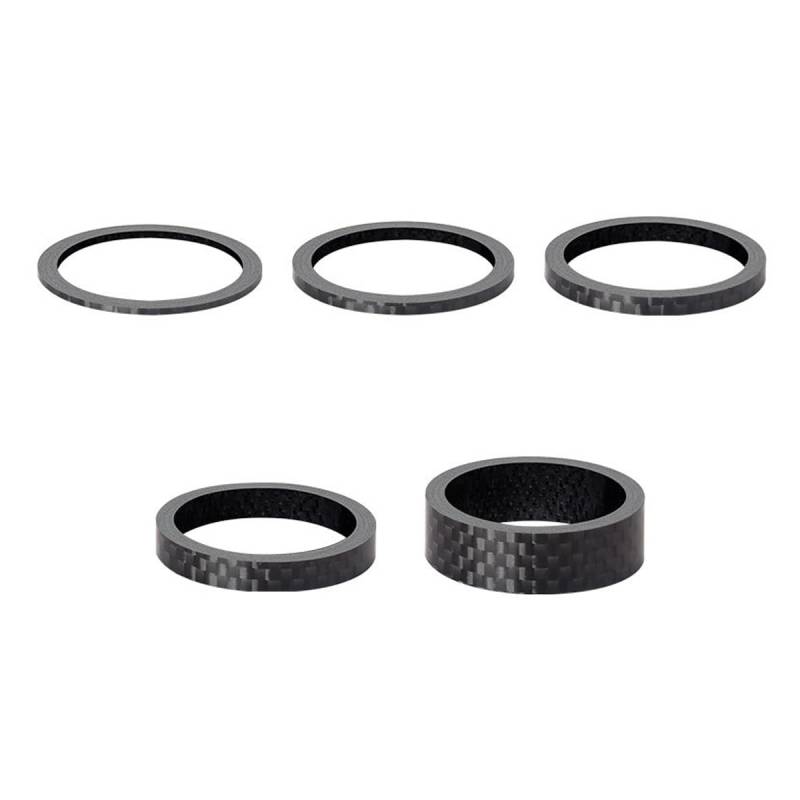 HOUSON 5PCS Fahrrad Ahead Vorbau Spacer, Fahrrad Lenker Spacer Bike Headset Spacers Abstandshalter Vorbau Distanzringe 1mm/2mm/3mm/5mm/10mm von HOUSON