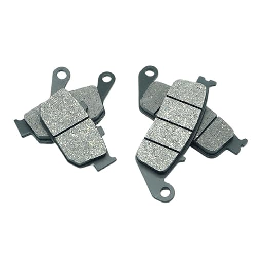 For 250 DL250/ABS 2017 2018 2019 2020 2021 2022 2023 Vorne Hinten Bremsbeläge Kit Set Motorrad teile(Front Rear Pads) von HOVUPN